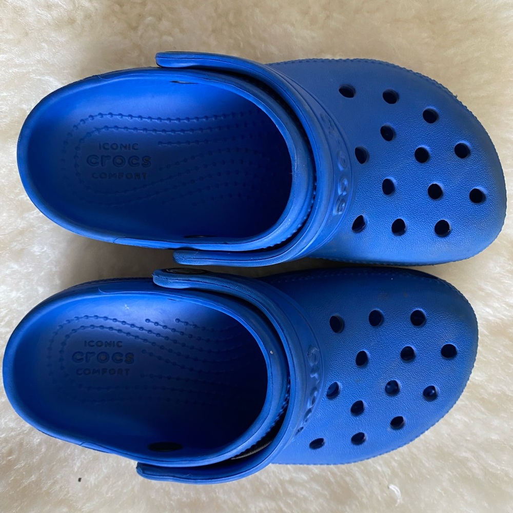 Crocs Kids Blue Clogs